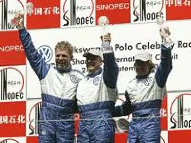 Christian Danner, Ivan Capelli, Jacques Laffite Titel-Bild zur News: Christian Danner, Ivan Capelli, Jacques Laffite