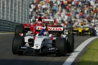 Jenson Button vor Rubens Barrichello