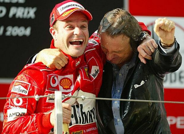 Titel-Bild zur News: Barrichello und Montezemolo