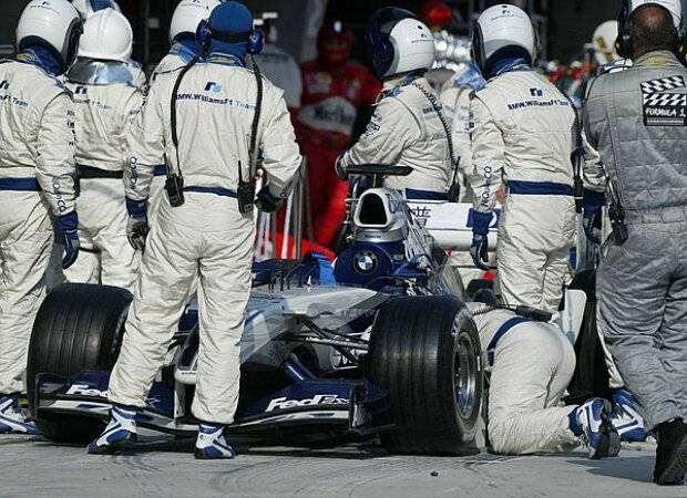 Titel-Bild zur News: Ralf Schumachers Auto - ohne Fahrer