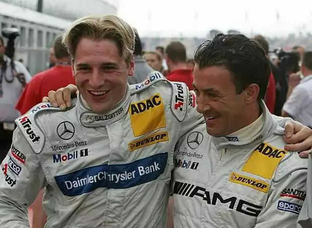 Titel-Bild zur News: Christijan Albers und Jean Alesi