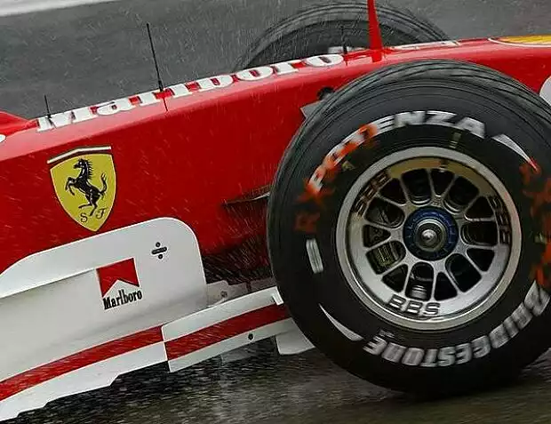 Titel-Bild zur News: Bridgestone-Reifen am Ferrari