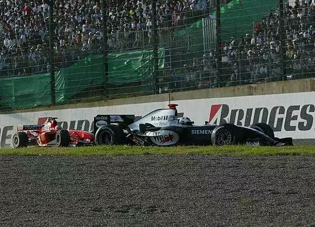 Titel-Bild zur News: David Coulthard und Rubens Barrichello