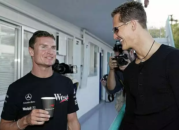 Titel-Bild zur News: Coulthard und Schumacher
