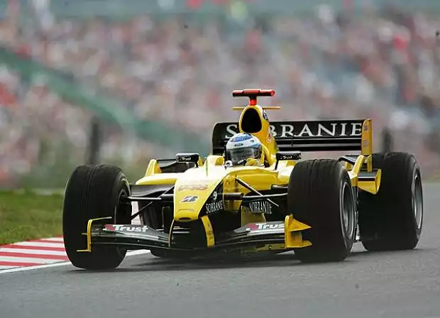 Nick Heidfeld (Jordan-Ford EJ14) Titel-Bild zur News: Nick Heidfeld (Jordan-Ford EJ14)