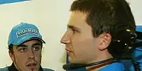 Fernando Alonso und Rémi Taffin