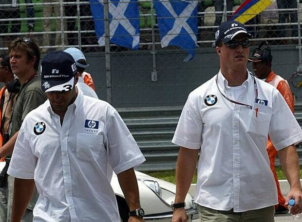 Titel-Bild zur News: Juan-Pablo Montoya und Ralf Schumacher