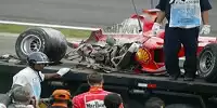 Bild zum Inhalt: Unfall von Schumacher beendet viertes Freies Training