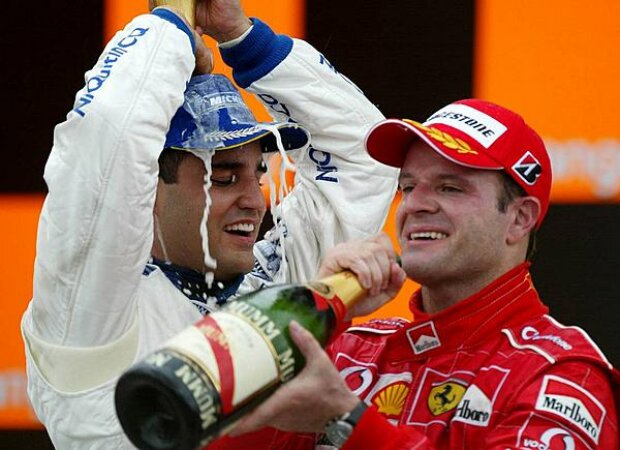 Titel-Bild zur News: Montoya und Barrichello