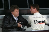 Norbert Haug und David Coulthard