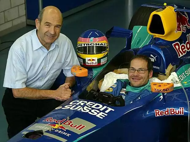 Peter Sauber und Jacques Villeneuve Titel-Bild zur News: Peter Sauber und Jacques Villeneuve