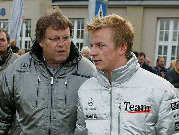 Titel-Bild zur News: Norbert Haug und Kimi Räikkönen