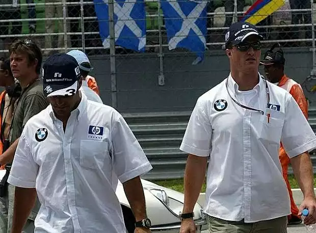 Juan-Pablo Montoya und Ralf Schumacher Titel-Bild zur News: Juan-Pablo Montoya und Ralf Schumacher