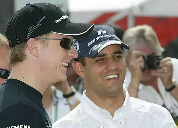 Räikkönen und Montoya Titel-Bild zur News: Räikkönen und Montoya