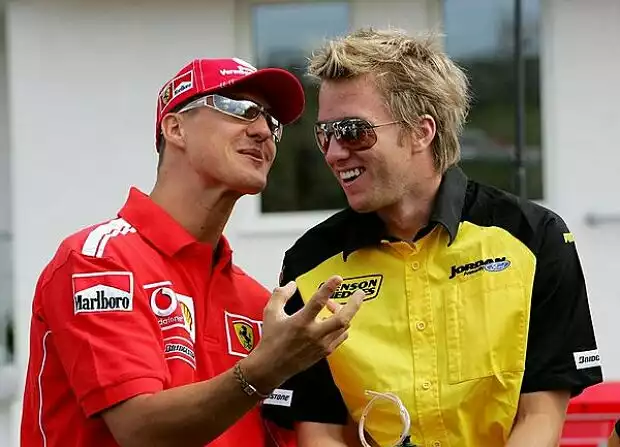 Schumacher und Heidfeld Titel-Bild zur News: Schumacher und Heidfeld