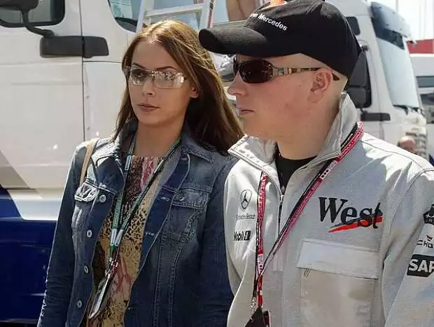 Jenni und Kimi Räikkönen Titel-Bild zur News: Jenni und Kimi Räikkönen