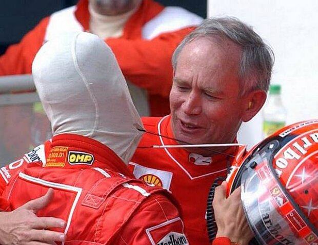 Titel-Bild zur News: Michael Schumacher und Rory Byrne