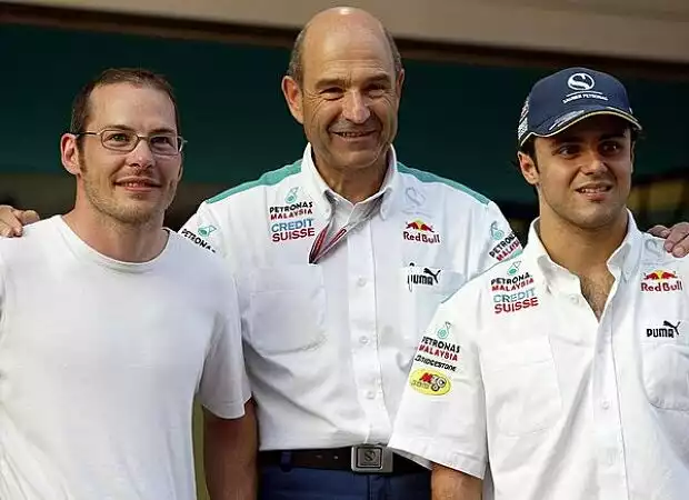 Jacques Villeneve, Peter Sauber und Felipe Massa Titel-Bild zur News: Jacques Villeneve, Peter Sauber und Felipe Massa