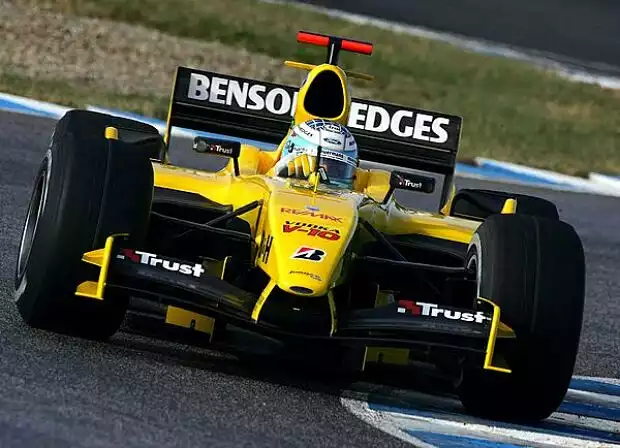 Robert Doornbos (Jordan-Ford EJ14) Titel-Bild zur News: Robert Doornbos (Jordan-Ford EJ14)