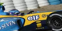 Bild zum Inhalt: Renault R25 noch im Januar auf der Strecke
