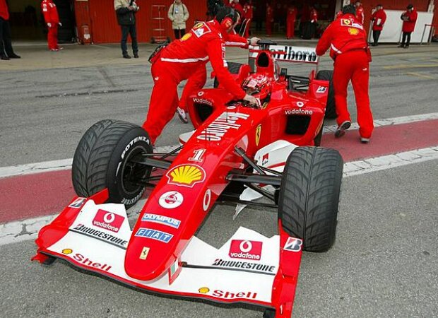 Titel-Bild zur News: Michael Schumacher (Ferrari F2004)