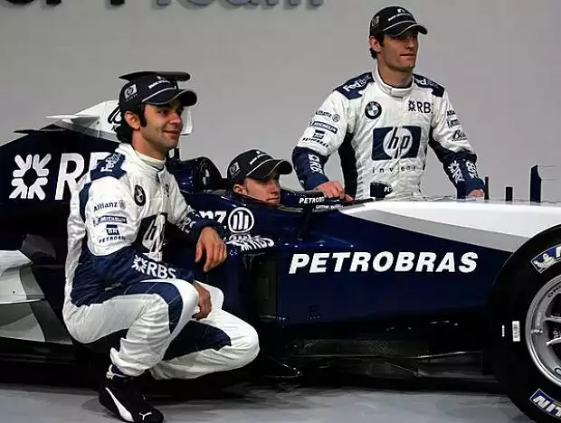 Antonio Pizzonia, Nick Heidfeld und Mark Webber Titel-Bild zur News: Antonio Pizzonia, Nick Heidfeld und Mark Webber