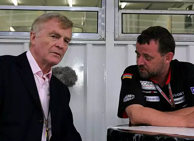 FIA-Präsident Max Mosley und Minardi-Teamchef Paul Stoddart Titel-Bild zur News: FIA-Präsident Max Mosley und Minardi-Teamchef Paul Stoddart