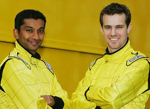 Narain Karthikeyan und Tiago Monteiro Titel-Bild zur News: Narain Karthikeyan und Tiago Monteiro