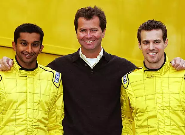 Narain Karthikeyan, Trevor Carlin, Tiago Monteiro Titel-Bild zur News: Narain Karthikeyan, Trevor Carlin, Tiago Monteiro