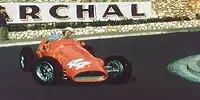 Maurice Trintignant im Ferrari 625/555 in Monaco 1955