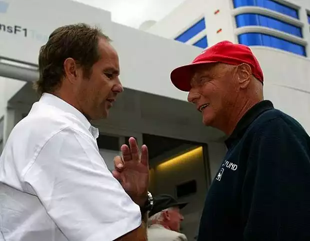 Gerhard Berger und Niki Lauda Titel-Bild zur News: Gerhard Berger und Niki Lauda