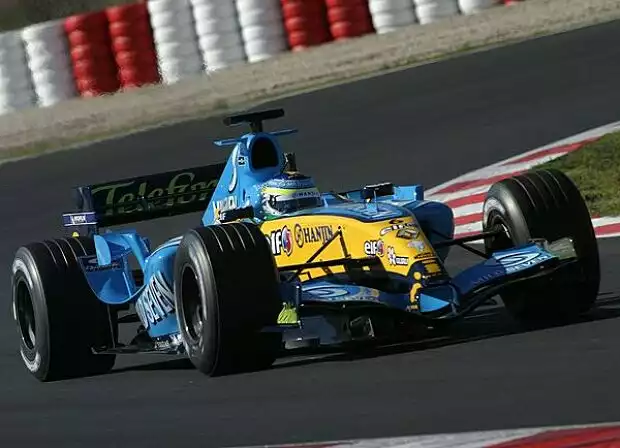 Giancarlo Fisichella (Renault R25) Titel-Bild zur News: Giancarlo Fisichella (Renault R25)