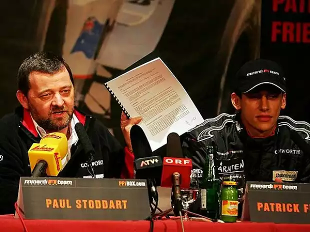 Paul Stoddart und Patrick Friesacher Titel-Bild zur News: Paul Stoddart und Patrick Friesacher