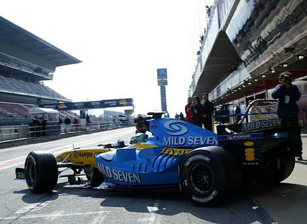 Titel-Bild zur News: Giancarlo Fisichella (Renault R25)
