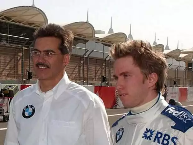 Mario Theissen und Nick Heidfeld Titel-Bild zur News: Mario Theissen und Nick Heidfeld