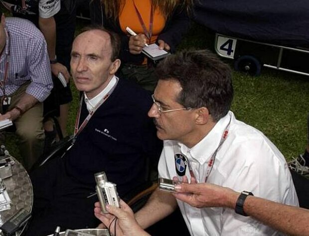 Frank Williams und Mario Theissen Frank Williams und Mario Theissen