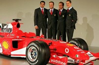 Gené, Barrichello, Badoer und Schumacher