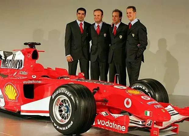 Gené, Barrichello, Badoer und Schumacher Titel-Bild zur News: Gené, Barrichello, Badoer und Schumacher