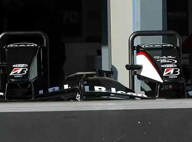Minardi-Frontflügel Titel-Bild zur News: Minardi-Frontflügel