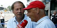 Heinz Prüller und Niki Lauda