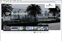 BMW WilliamsF1 Team Internetseite