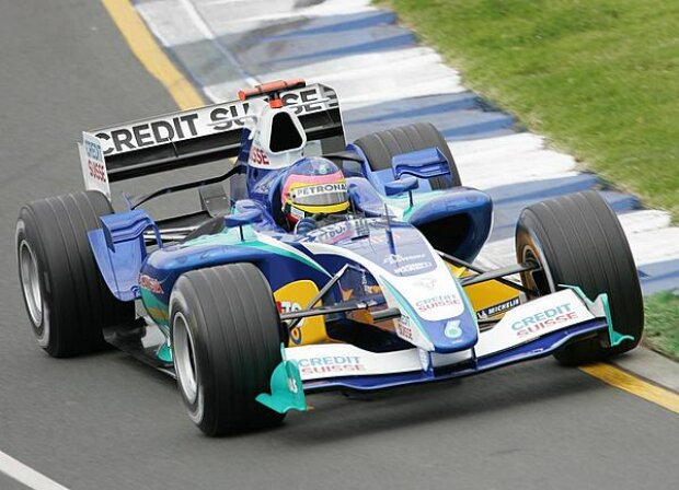 Titel-Bild zur News: Jacques Villeneuve (Sauber-Petronas C24)