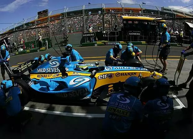 Titel-Bild zur News: Giancarlo Fisichella (Renault R24)