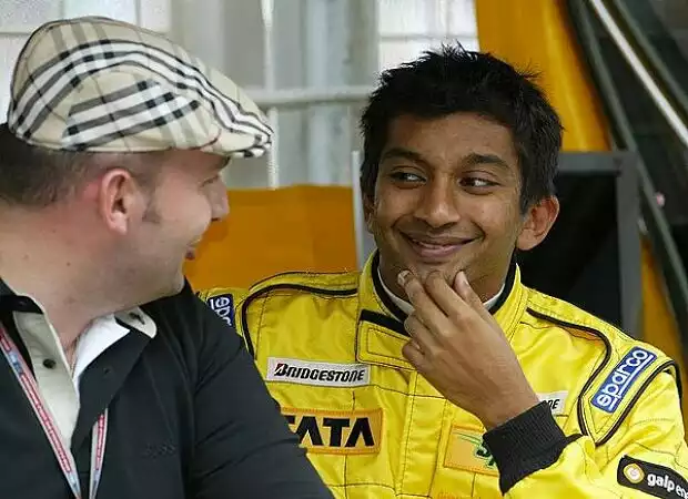 Colin Kolles im Gespräch mit Narain Karthikeyan Titel-Bild zur News: Colin Kolles im Gespräch mit Narain Karthikeyan