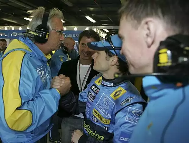 Flavio Briatore und Giancarlo Fisichella Titel-Bild zur News: Flavio Briatore und Giancarlo Fisichella