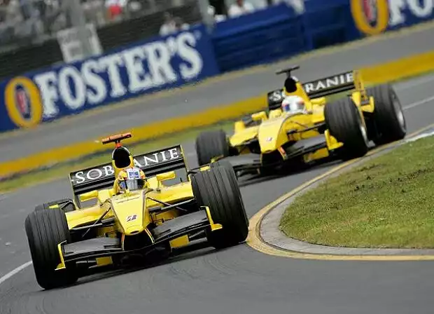 Narain Karthikeyan und Tiago Monteiro Titel-Bild zur News: Narain Karthikeyan und Tiago Monteiro