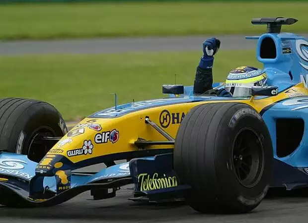 Giancarlo Fisichella (Renault R25) Titel-Bild zur News: Giancarlo Fisichella (Renault R25)