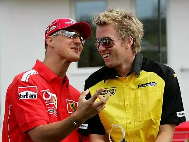 Michael Schumacher und Nick Heidfeld Titel-Bild zur News: Michael Schumacher und Nick Heidfeld