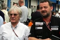 Bernie Ecclestone und Paul Stoddart