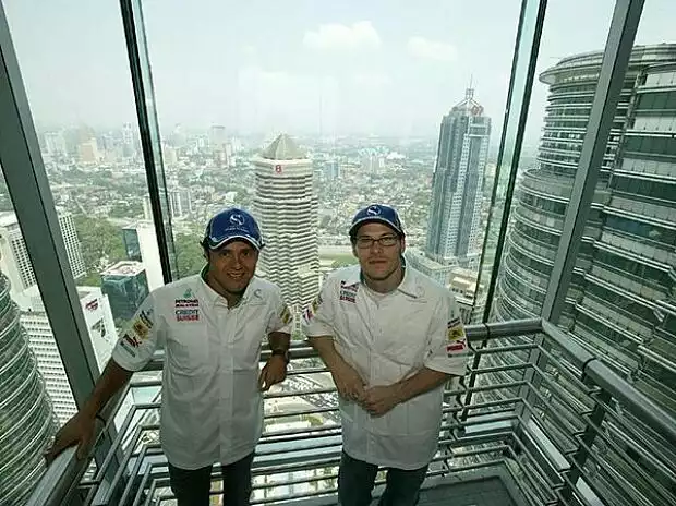 Felipe Massa und Jacques Villeneuve Titel-Bild zur News: Felipe Massa und Jacques Villeneuve